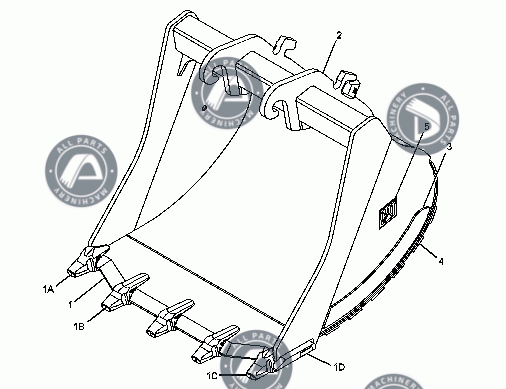 [2508985-BUCKET GROUP-EXCAVATION  -QUICK COUPLER]
