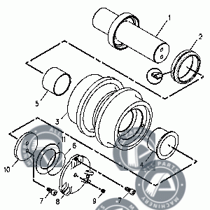 [6Y5323-ROLLER GROUP-TRACK CARRIER  ]