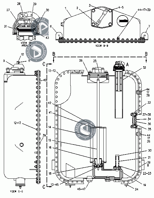 [6E2815-TANK & FILTER GROUP-HYDRAULIC  ]