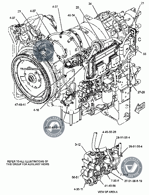 [2860444-CONTROL GROUP-TRANSMISSION HYD  -6-SPEED]